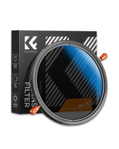 K&F Concept Nano-C Variable ND2-32&CPL HMC Filter 52mm