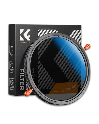 K&F Concept Nano-C Variable ND2-32&CPL HMC Filter 58mm