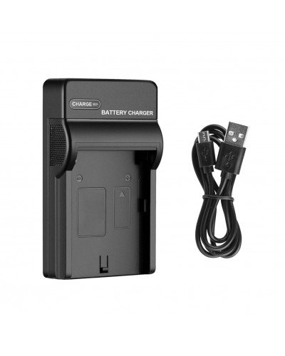 TRAVEL USB BATTERY CHARGER FOR THE OLYMPUS LI-40B | LI-42B CNP80 - FNP45 - K7006 - EN-EL10