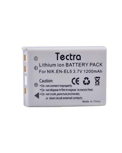 1200mAh EN-EL5 ENEL5 Battery for Nikon Coolpix P3, P4, P90, P80, P100, P500, P510, P520, P530, P5000, P6000, S10, 3700, 4200, 5200, 5900, 7900 Digital Cameras