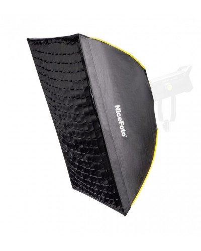 NiceFoto Quick Set Up Softbox With Grid LED-690g (60x90cm) With Grid