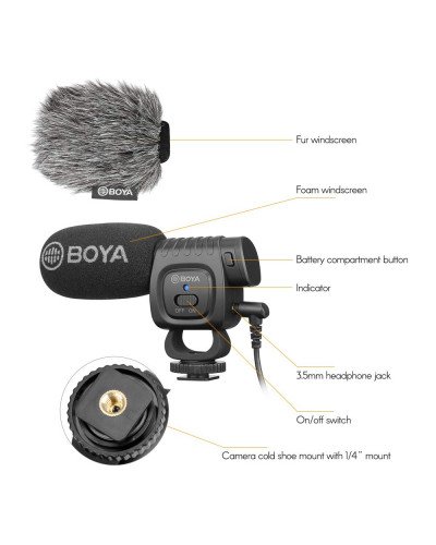 BOYA BY-BM3011 Cardioid Microphone
