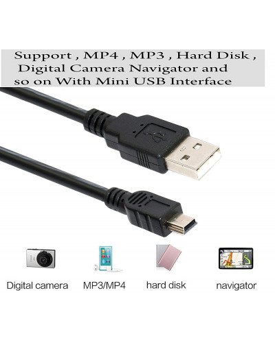 USB 2.0 Mini-B Camera Cable 50cm