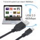 USB 2.0 Mini-B Camera Cable 50cm