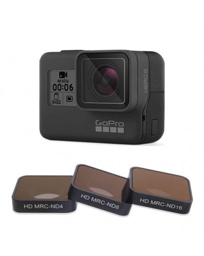 FOTOFLY Hero5/6/7 Camera Filter CPL/UV/ND 4 8 16/Red/Magenta/Yellow Filters