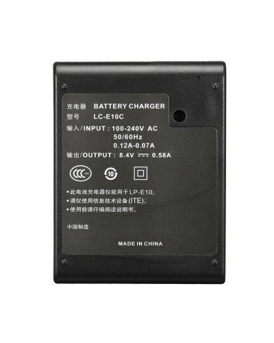 Battery Charger For Canon LC-E10E EOS 1100D 1200D 1300D 2000D 4000D