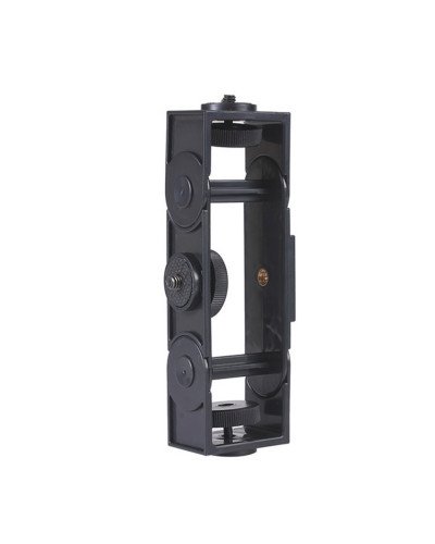 Metal Mini Tripod for Selfie LED Flash Light Multi-position Bracket