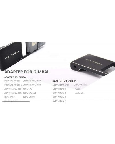 PGYTECH Action Camera Adapter for Mobile Gimbal for DJI OSMO Action PGYTECH Action Camera Adapter for Mobile Gimbal for DJI OSMO Action