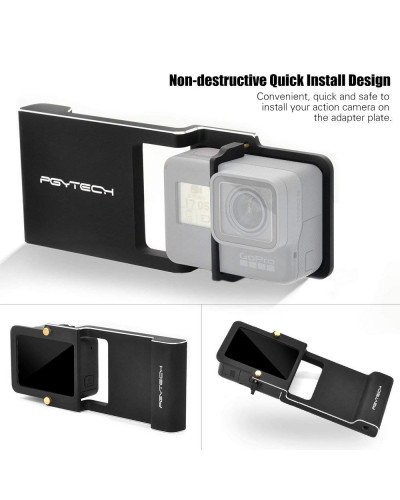 PGYTECH Action Camera Adapter for Mobile Gimbal for DJI OSMO Action PGYTECH Action Camera Adapter for Mobile Gimbal for DJI OSMO Action