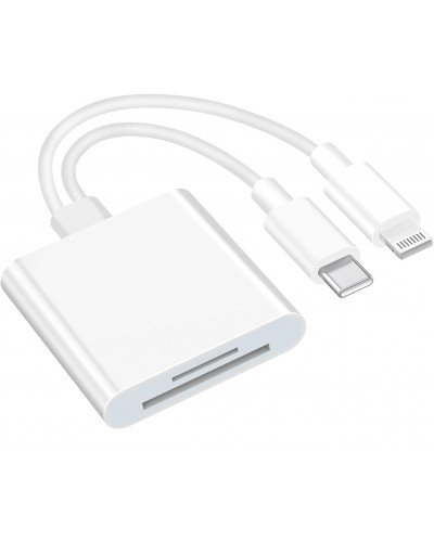 2in1 Card Reader Type-C Lightning to TF/SD Card Micro Camera Reader OTG Adapter Cable