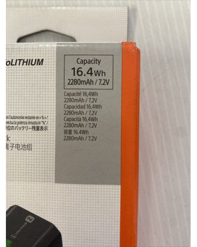 Sony NP-FZ100 Rechargeable Lithium-Ion Battery (2280mAh) Sony NP-FZ100 Rechargeable Lithium-Ion Battery (2280mAh)