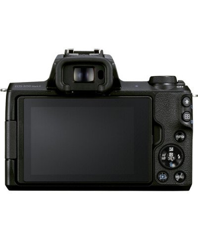 Canon EOS M50 Mark II Mirrorless Digital Camera with 15-45mm Lens