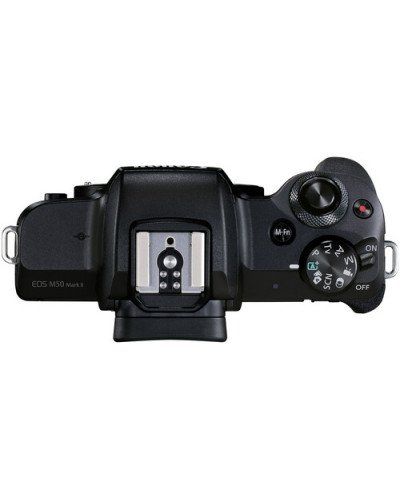 Canon EOS M50 Mark II Mirrorless Digital Camera with 15-45mm Lens
