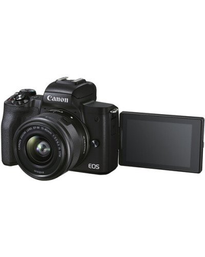 Canon EOS M50 Mark II Mirrorless Digital Camera with 15-45mm Lens