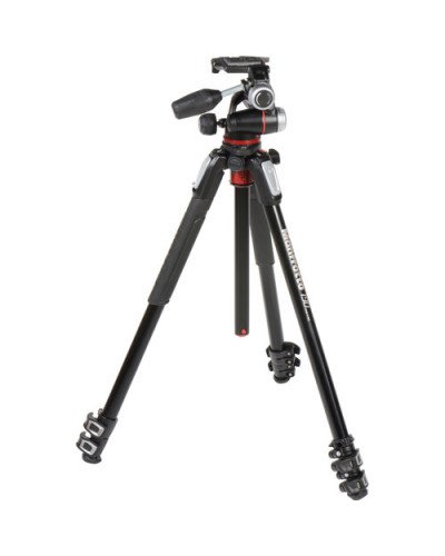 Manfrotto MK190XPRO3-3W Aluminum Tripod with 3-Way Pan/Tilt Head Manfrotto MK190XPRO3-3W Aluminum Tripod with 3-Way Pan/Tilt Head