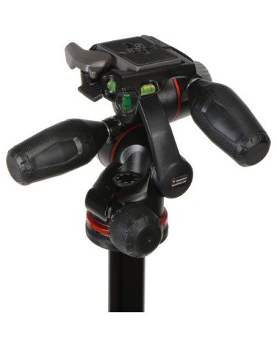 Manfrotto MK190XPRO3-3W Aluminum Tripod with 3-Way Pan/Tilt Head Manfrotto MK190XPRO3-3W Aluminum Tripod with 3-Way Pan/Tilt Head