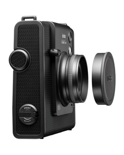FUJIFILM INSTAX WIDE EVO Hybrid Instant Film Camera Black with 32GB Memory Card&Instant Film-10 Sheets