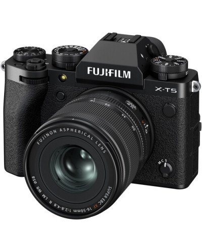 FUJIFILM X-T5 Mirrorless Camera with XF 16-50mm (Black)