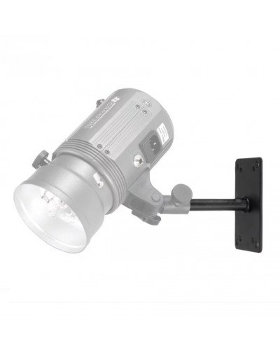 NiceFoto T160 Photo Studio Flash Lighting Wall Plate Holder Mini Light Stand Plate Flash