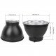 NiceFoto SN-04 Standard Reflector For Mount Photography Light