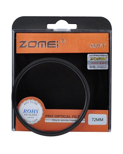 72mm ZOMEi Portrait Filter Soft Diffuser Effect Focus Filter Lens For Nikon Canon Sony Camera Lens