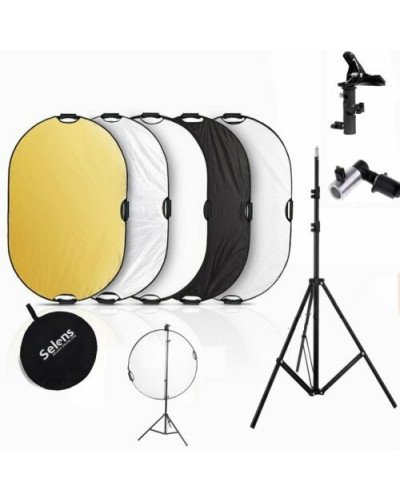 Selens 80x120cm 5 in 1 Reflector Photography Portable Light Reflector Selens 80x120cm 5 in 1 Reflector Photography Portable Light Reflector