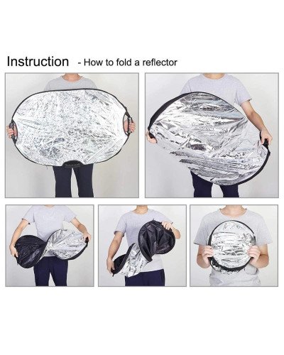 Selens 80x120cm 5 in 1 Reflector Photography Portable Light Reflector Selens 80x120cm 5 in 1 Reflector Photography Portable Light Reflector