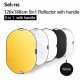 Selens 120x180CM 5 in 1 Reflector Photography Portable Light Reflector Selens 120x180CM 5 in 1 Reflector Photography Portable Light Reflector