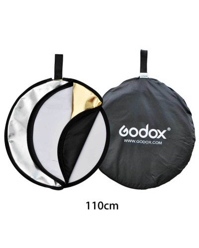 GODOX 110cm 5-in-1 Collapsible Round Portable Disc Light Reflector