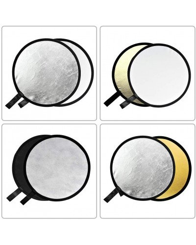 GODOX 110cm 5-in-1 Collapsible Round Portable Disc Light Reflector