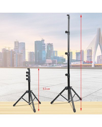 Tripod Floor Tablet Stand Height Adjustable 360 Rotating Tablets Holder for iPad Mini Air Pro