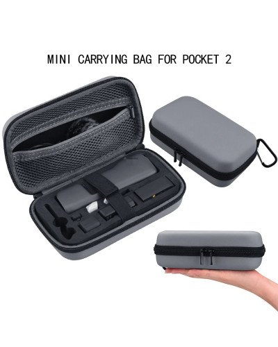 Mini Carrying Bag for DJI Pocket 2 Creator Combo Portable Storage Case Damping Box