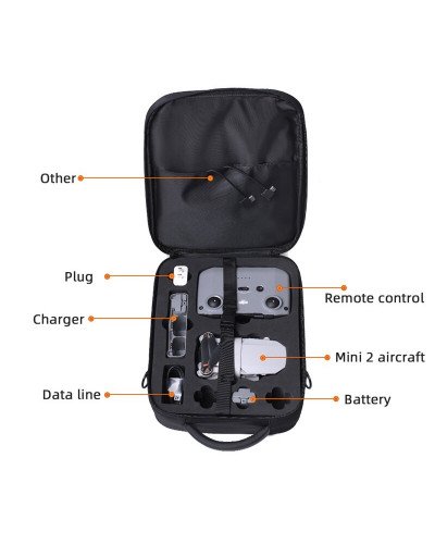 Drone Shoulder bag Hand Bag for DJI Mavic Air 2 Portable Drones Carrying Travel Case Storage Bag for DJI Mavic Air 2 Accessories