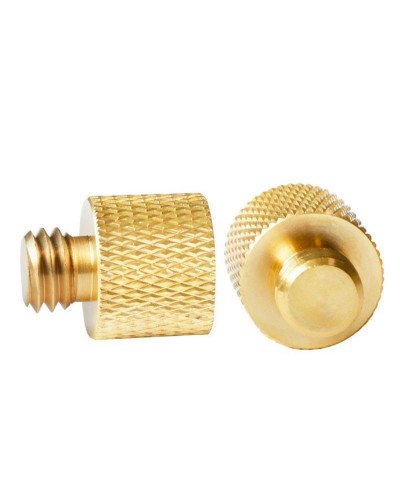 24in1 Camera Accessories Durable 1/4" Male to 1/4" Male Threaded Adapter 1/4 Inch