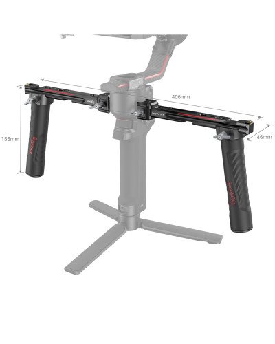 SmallRig Dual Handgrip for DJI RS2 / RSC2 / RS3 / RS3 Pro / RS4 / RS4 Pro / 