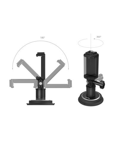 SmallRig Suction Cup Mounting Support for Action Cameras