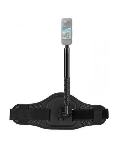 PULUZ Waist Belt Mount Strap with Selfie Stick Monopod for osmo insta360 x3 x2 x1 camera and GoPro 13/12/11/10/9