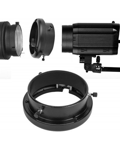 Speed ​​Ring Adapter to Connect Mini Flash Mount to Bowens Mount Fotogrpahy Accessories Interchangeable Mounts