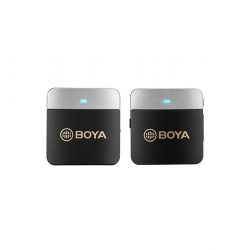 BOYA BY-M1V1 2.4GHz Dual-Channel Wireless Microphone System