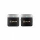 BOYA BY-M1V1 2.4GHz Dual-Channel Wireless Microphone System
