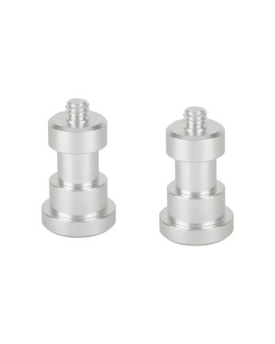 CAMVATE 1/4"-20 Male To M6 Female Thread Screw Adapter For Wall Mount Support Accessories (2 Pieces)