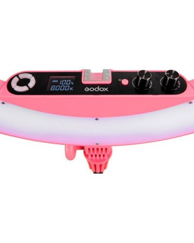 Godox LR160 Bi-Color Ringlight (Pink) Godox LR160 Bi-Color Ringlight (Pink)