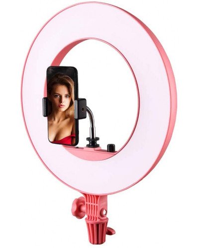 Godox LR180 Daylight Ringlight (Pink)