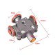 Camera Slider Mini Flexible Motorized Electric Dolly 3-Wheel Roller Car Rail Rolling Track Slider Use for DSLR Camera Camcorder