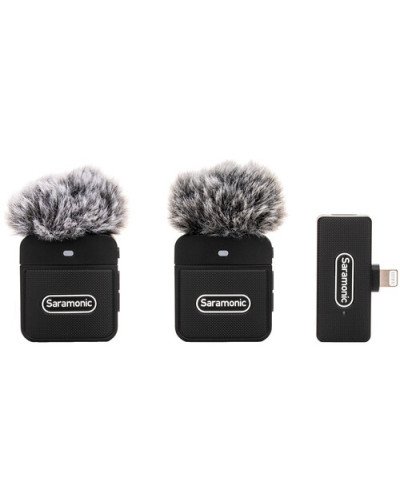 Saramonic Blink 100 B4 2-Person Compact Digital Wireless Clip-On Microphone System with Lightning Connector Saramonic Blink 100 B4 2-Person Compact Digital Wireless Clip-On Microphone System with Lightning Connector