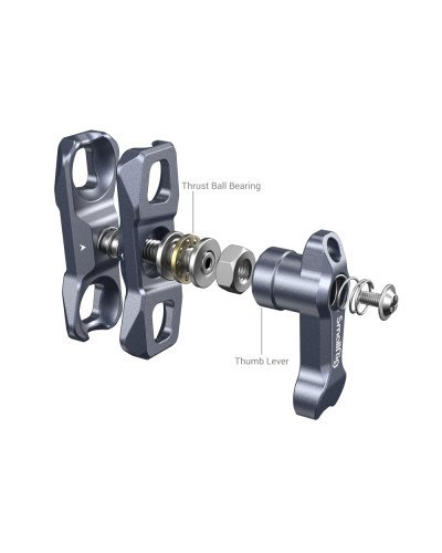 SmallRig Magic Arm with Dual Ball Heads (1/4”-20 Screws)