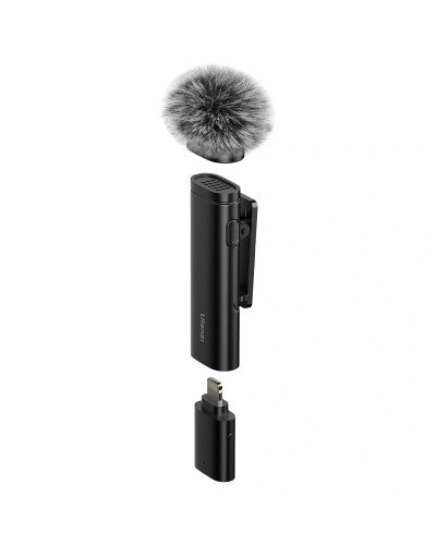 Ulanzi WM-10 Wireless Clip-on Microphone Lightning for Smartphone or Tablet