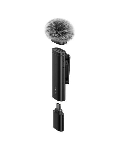 Ulanzi WM-10 Wireless Clip-on Microphone Type-C for Smartphone Ulanzi WM-10 Wireless Clip-on Microphone Type-C for Smartphone