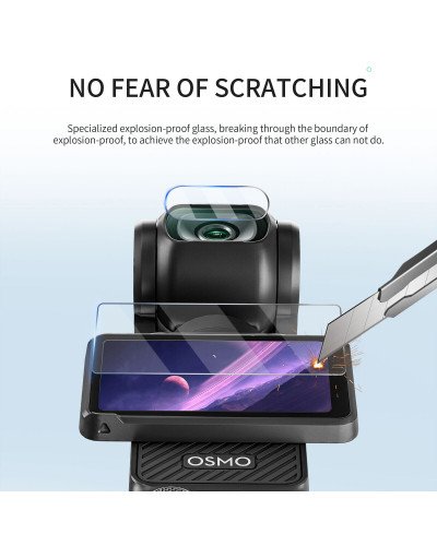 Tempred Glass For DJI Osmo Pocket 3/4