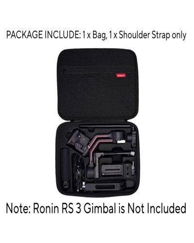 Carrying Case Bag for DJI Ronin RS3 Gimbal & Accessories Storage Bag Travel Protection Large Capacity Case
